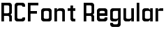 RCFont Regular