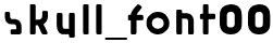 skull_font00