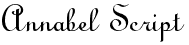 Annabel Script