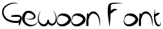 Gewoon Font