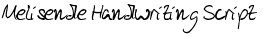 Melisende Handwriting Script