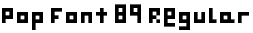 Pop Font 89 Regular