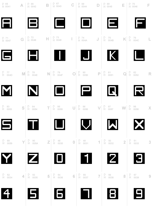 Chew Font Regular