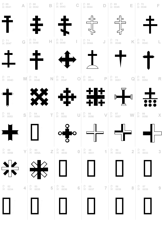 Christian Crosses III