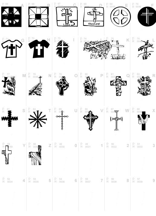 Christian Crosses V