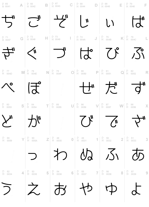 CinemaTime hiragana