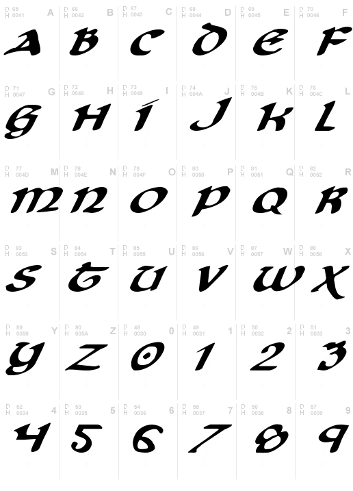 Cry Uncial Italic