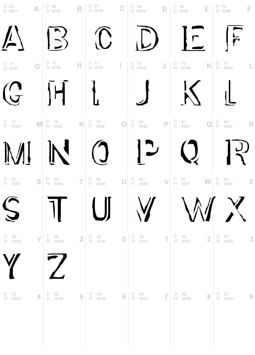 Dirtfont