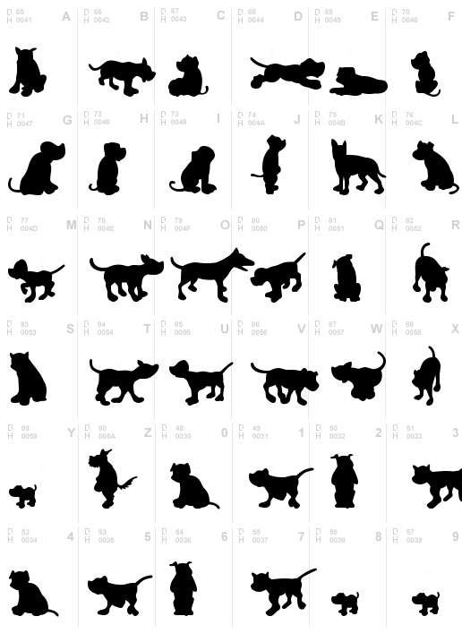 Dog30Silhouette