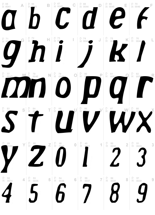 Drek NormalItalic