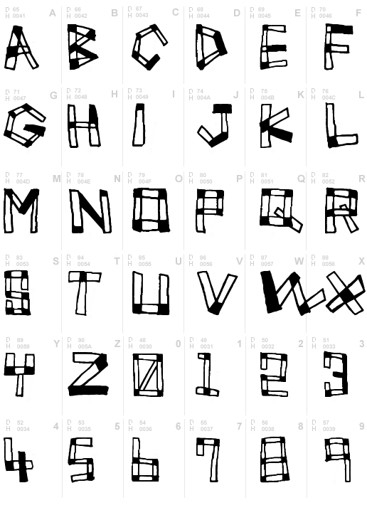 Font TUMIKI