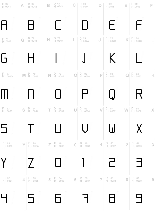 HerccFont Regular