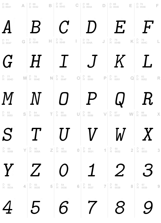 LMMonoCaps10-Oblique