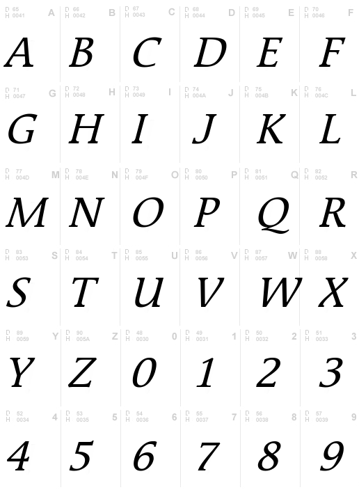 Mirror Italic