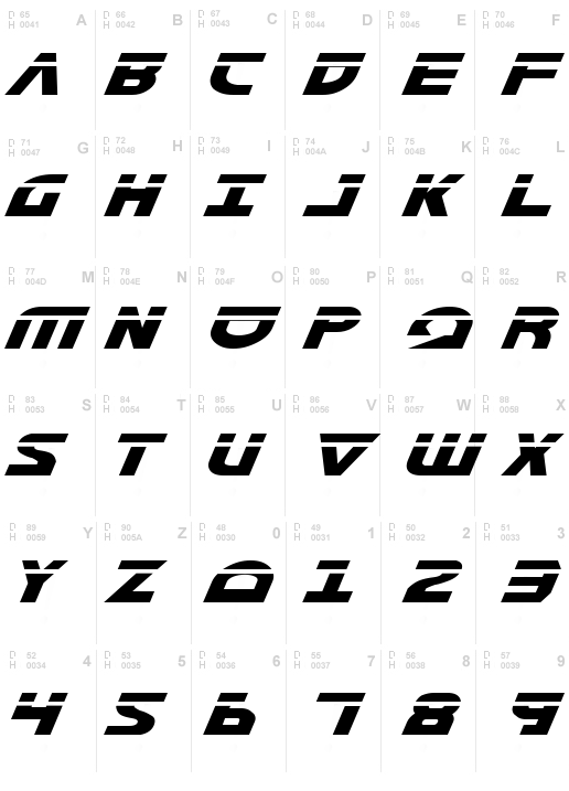 Morse NK Condensed Laser Italic