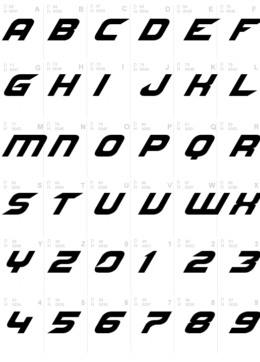 NFS font