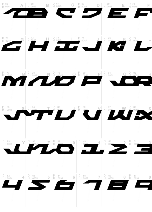 Nightrunner Expanded Italic