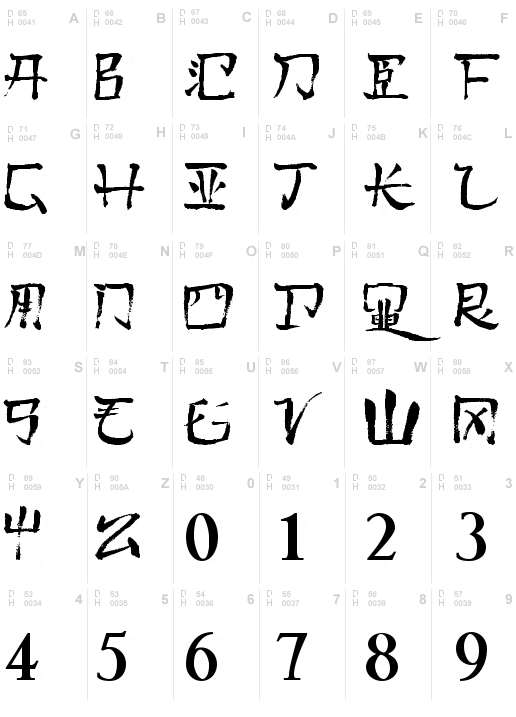 Pauls Kanji Font Bold Font, Download Pauls Kanji Font Bold .ttf ...