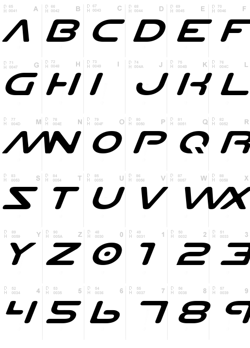 Planet NS Expanded Italic