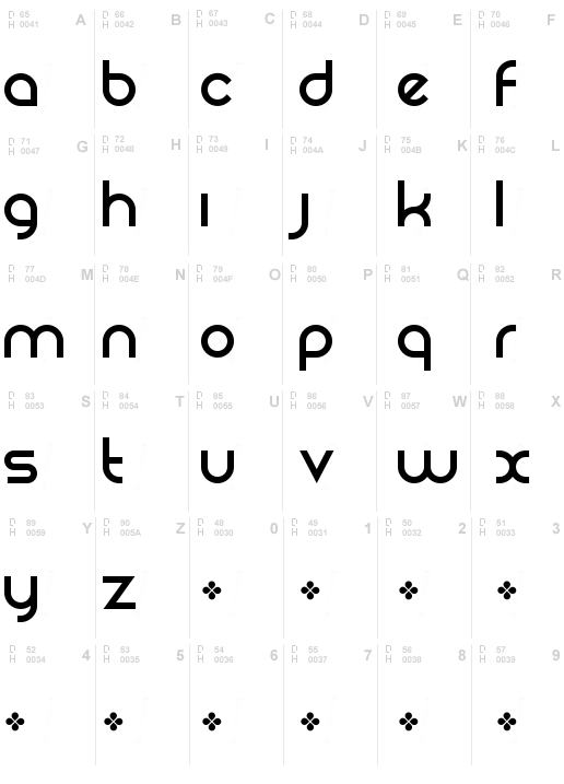 Rezland Logotype Font