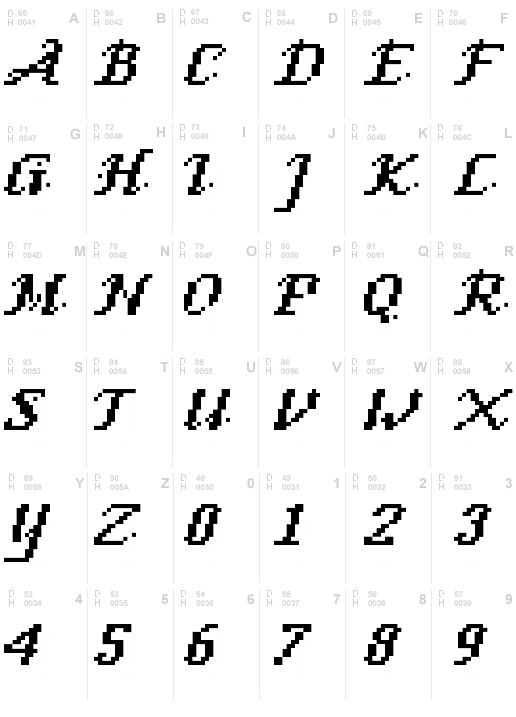 Royal Font of Krondor Italic Regular