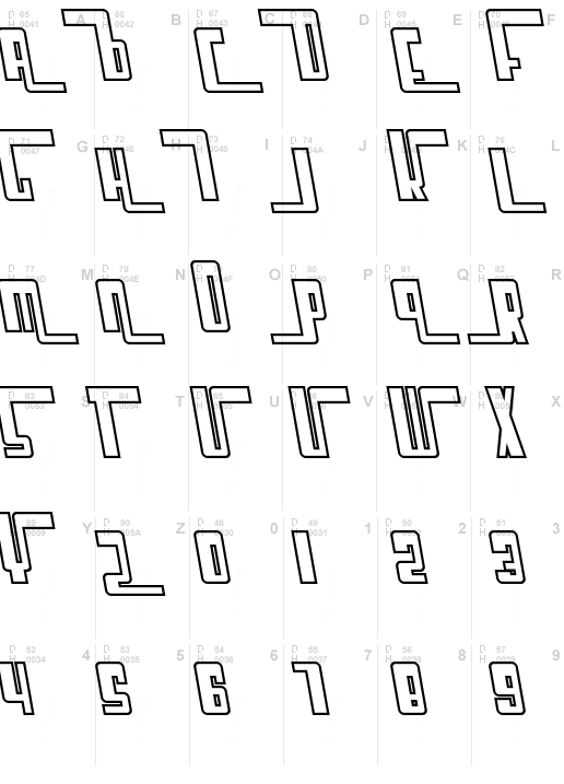 SF Cosmic Age Outline Oblique