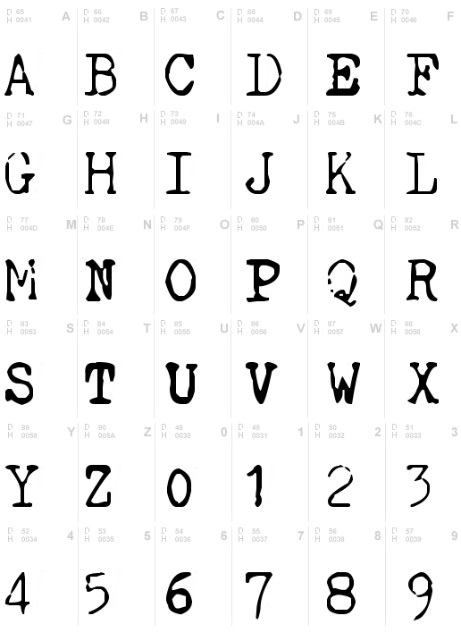 SilentHunterIII Font