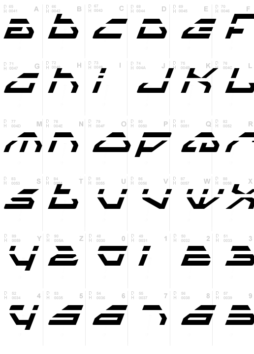 Spylord Laser Italic