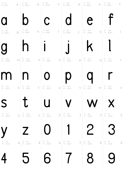 FC Basic Font, Regular