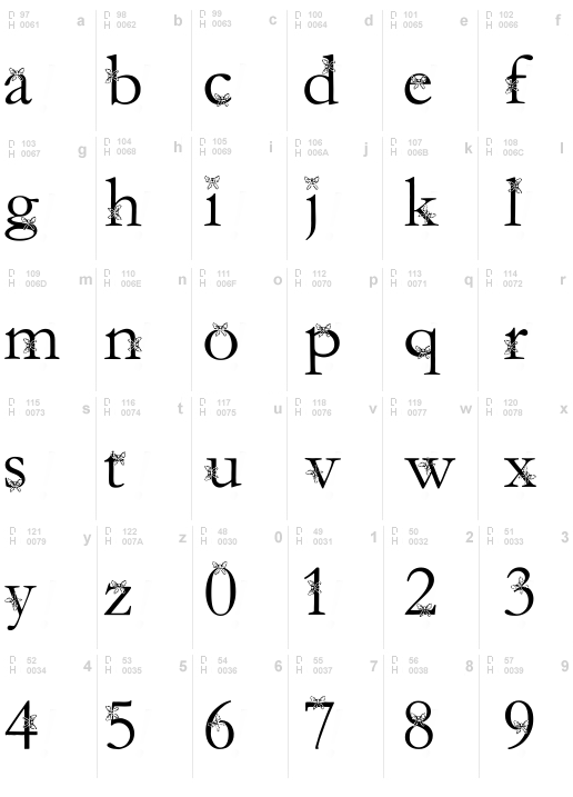 NewFont, Regular