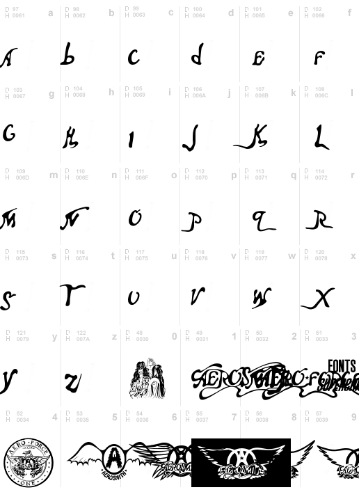 Aero Font One