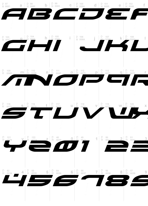 Battlefield Expanded Italic