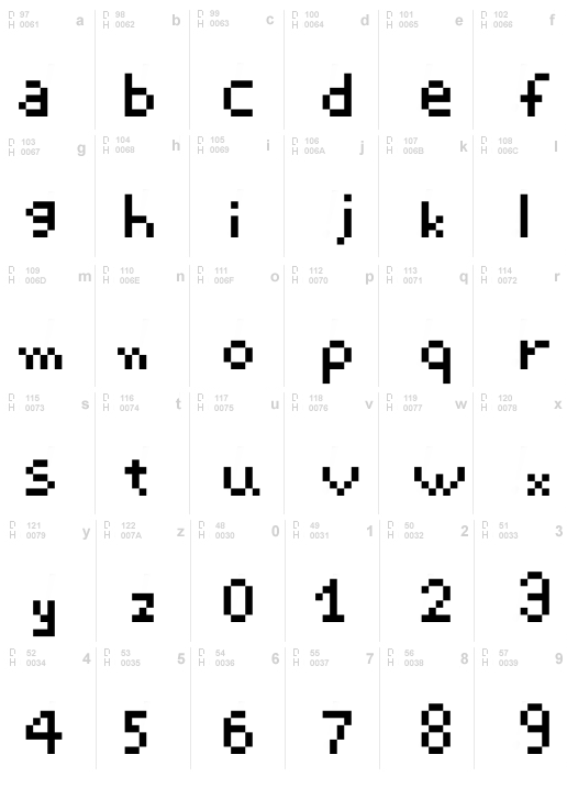 Bitfont01