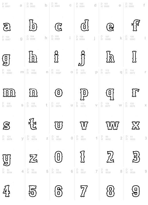 Bosox Outline Heavy