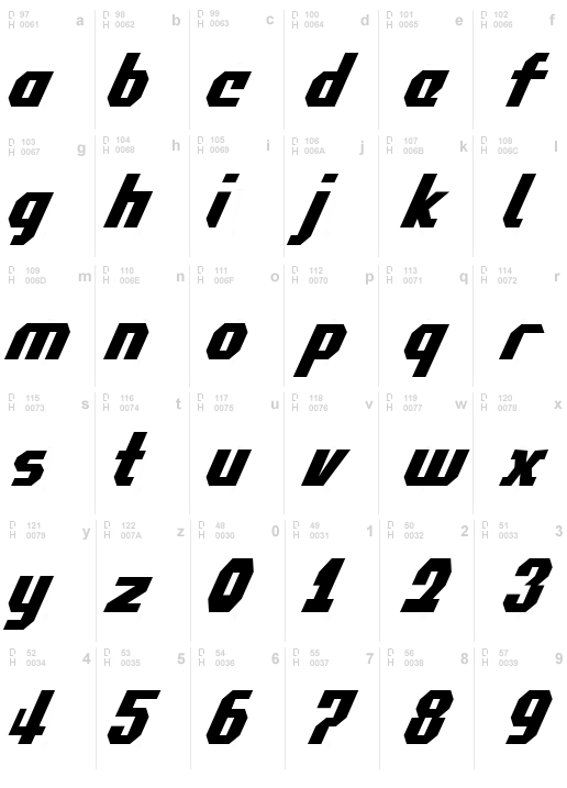 Commonwealth Condensed Italic