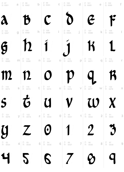 Cry Uncial Condensed