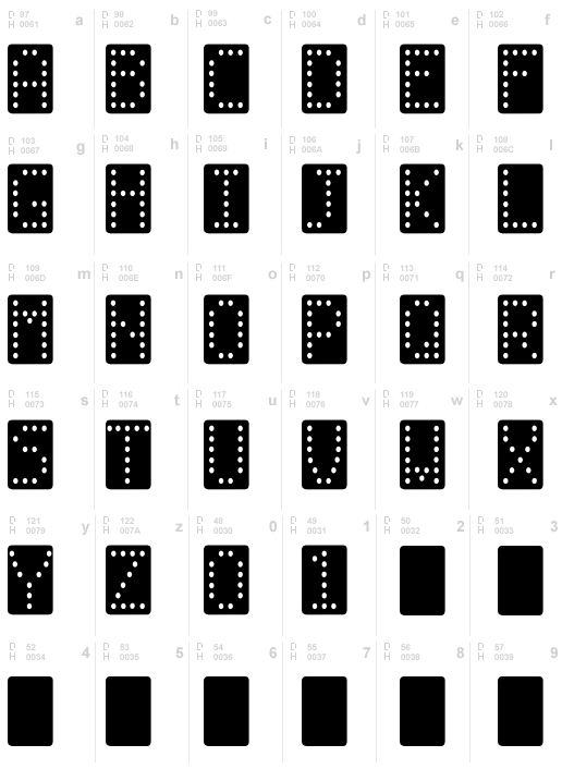 Domino normal