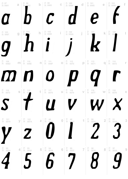 Drek NormalItalic