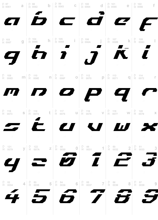 Ensign Flandry Laser Italic