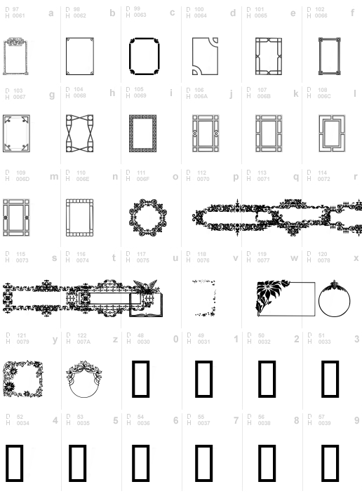 Frames and Headers