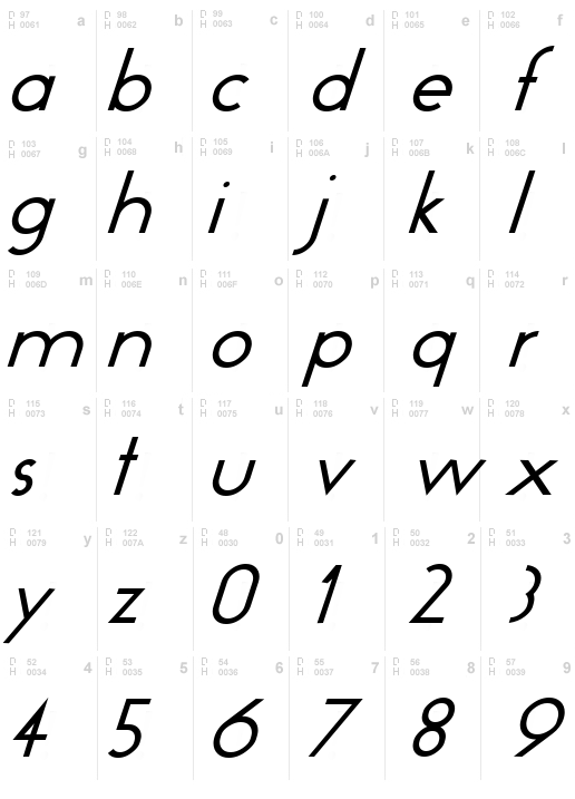 Geo Italic