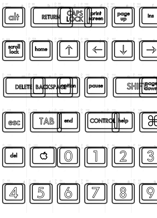 Keyboard KeysHo Hollow