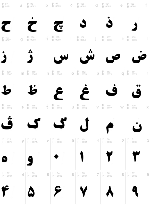 Khorshid  Font