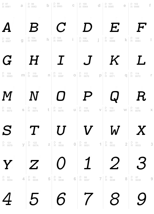 LMMonoCaps10-Oblique