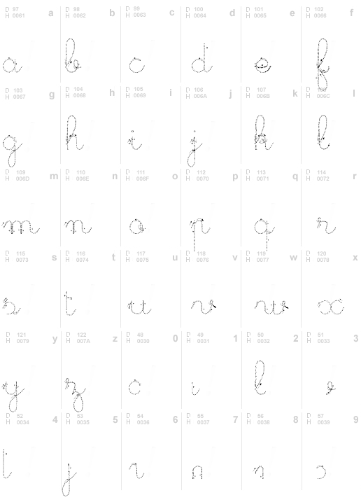 Maternellecolor trace cursive