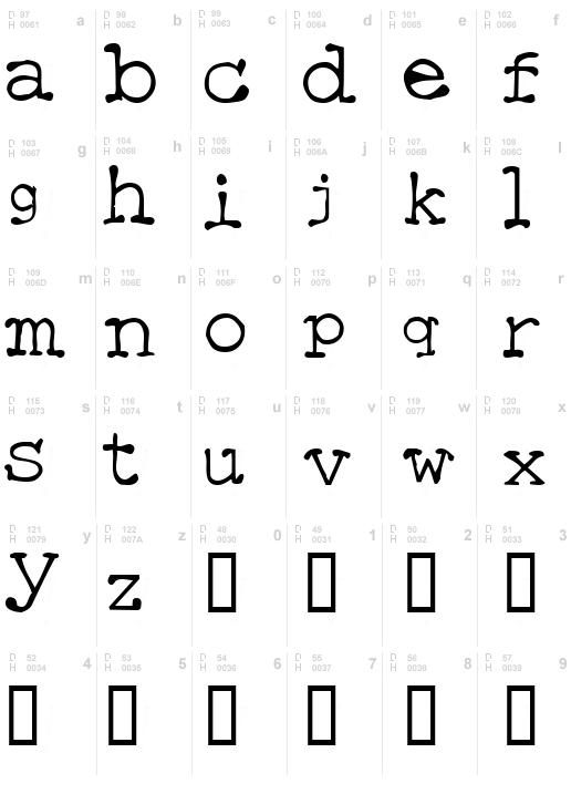 Mattfont  Oblique