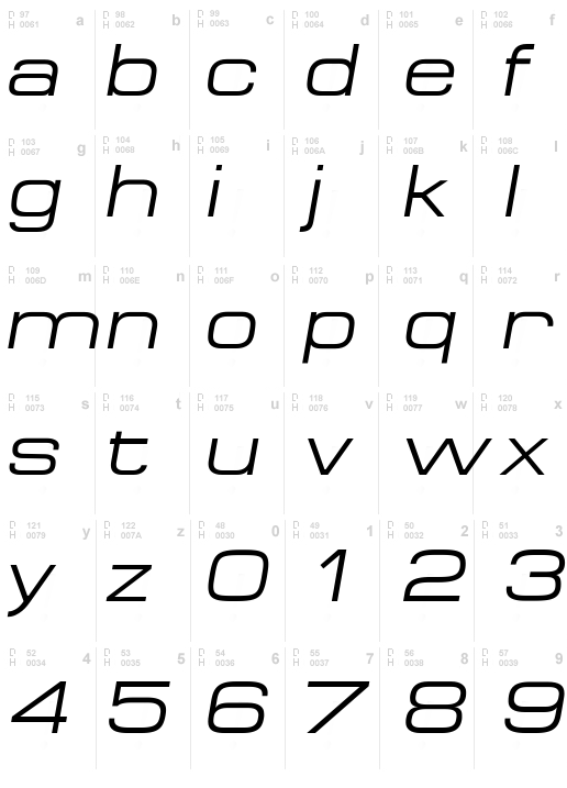 MicroExtendFLF-Italic