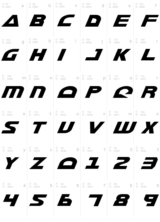 Morse NK Condensed Italic