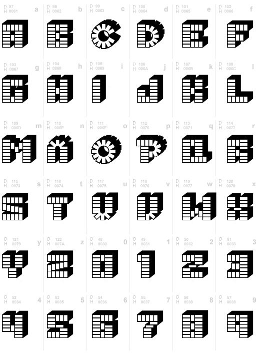 PEZ_font