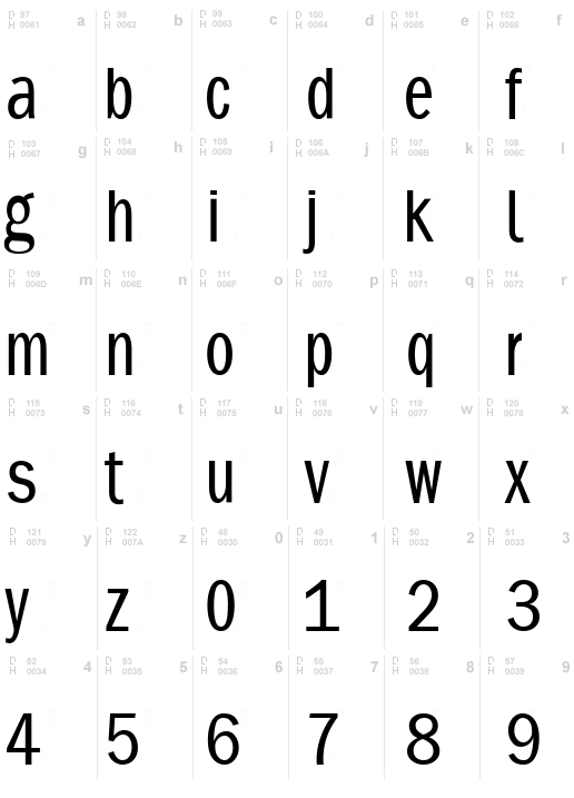 PhonebookFont